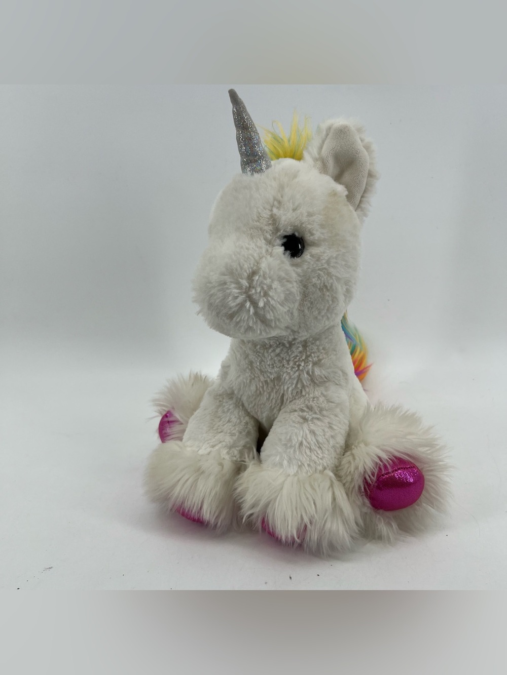 Aurora World Evie The Unicorn Plush With Bright Tail & Mane